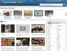Tablet Screenshot of hayvanlaralemibelgesel.com
